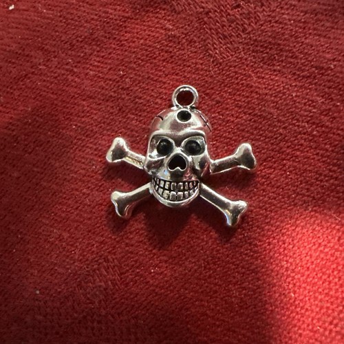 Brand new tibetan silver - tibetan, skull