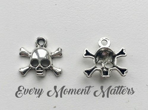 Tibetan silver skull - x, &