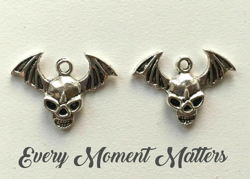 Tibetan silver skull with - tibetan,