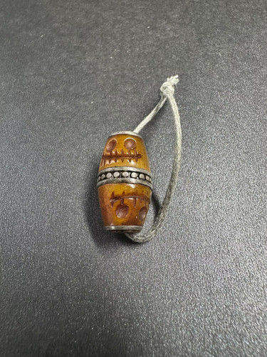 Hand carved yak bone charnel - hand,