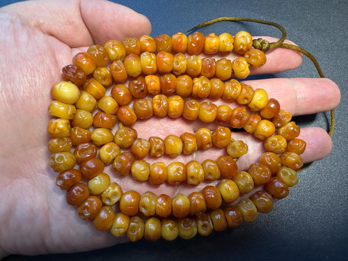 108 bead citipati skull mala - citipati,