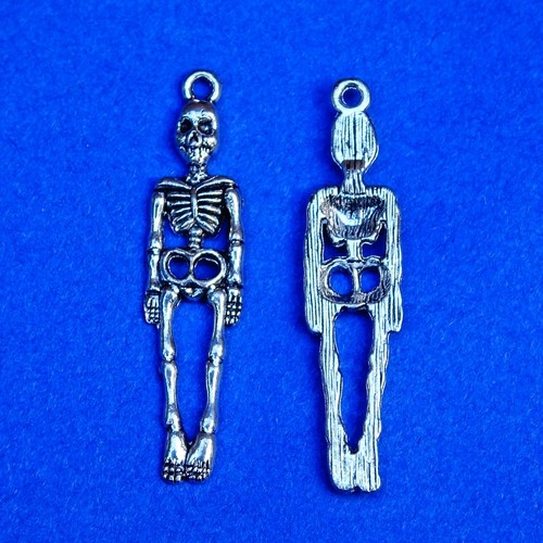 Tibetan silver skeleton - ​4x,