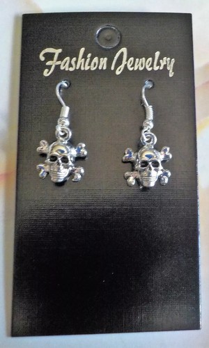 Small tibetan silver skull - skull, and