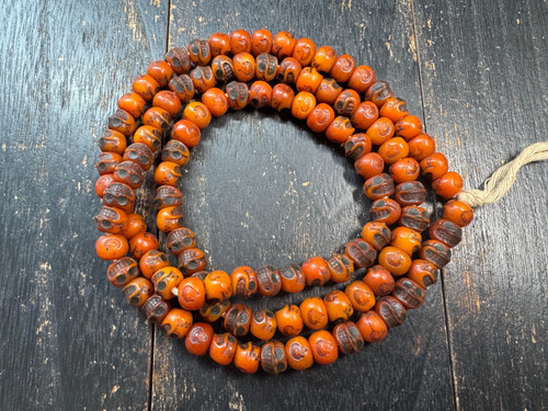 Vintage tibetan skull bead - skull,