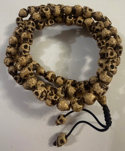 Handmade buddhist yak skull - handmade,