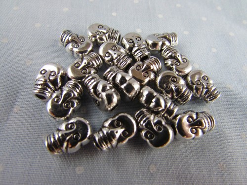 9mm tibetan silver - tibetan,