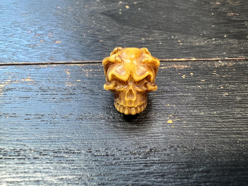 Hand carved yak - bone, citipati