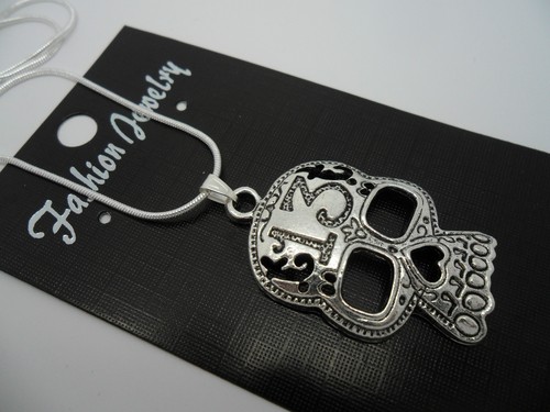 Tibetan silver skull - tibetan,