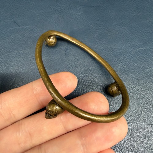Antique tibetan lima brass - tibetan,
