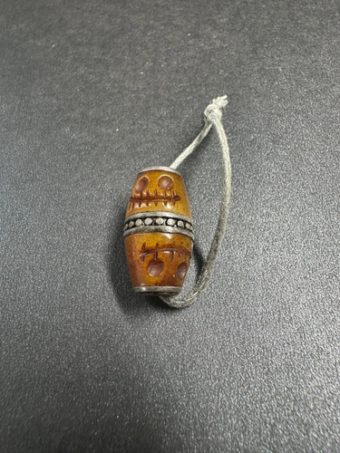 Hand carved yak bone - hand,