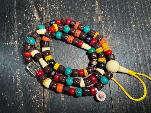 Tibetan style rudraksha - rudraksha, mala