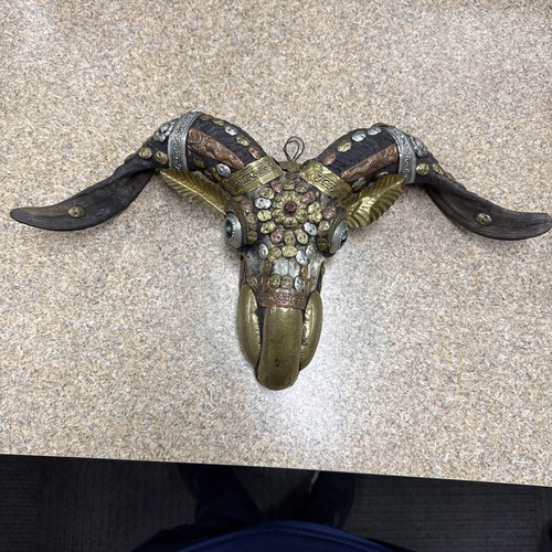 Antique kapala ram goat - antique, ram/goat